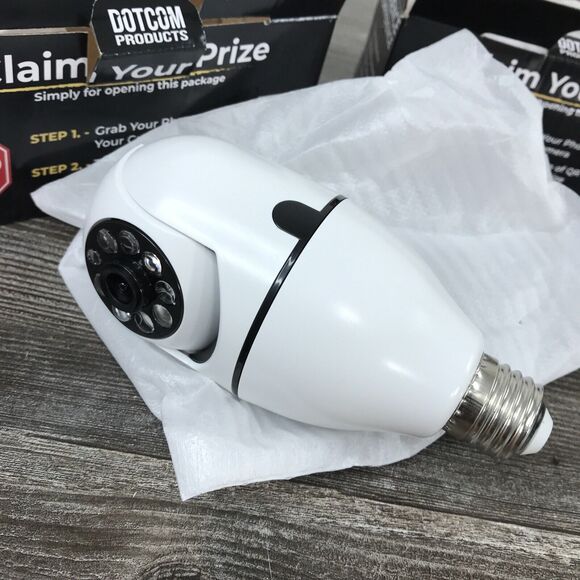 Home WIFI Smart Security Camera Light Bulb NO SD CARD - ANDROID Set Of 2 Lot - Picture 7 of 9